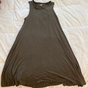 GREEN COVER UP DRESS